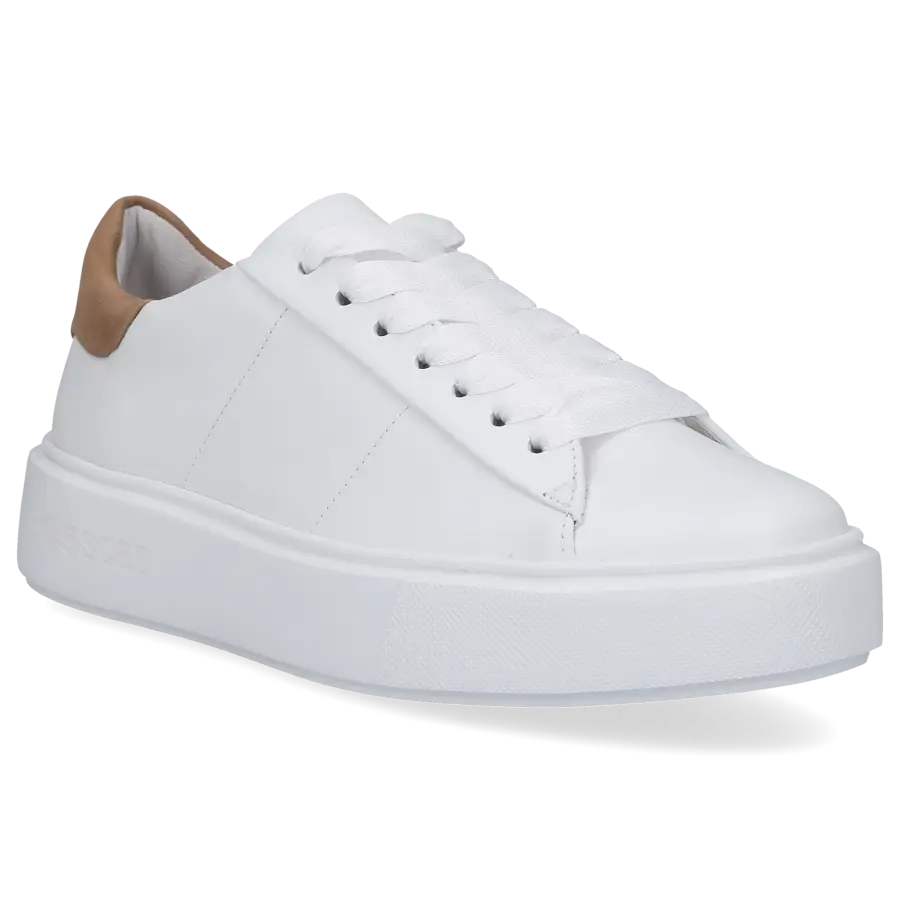 305 SOBE - Sneaker low CAPO Kalbsleder - weiß