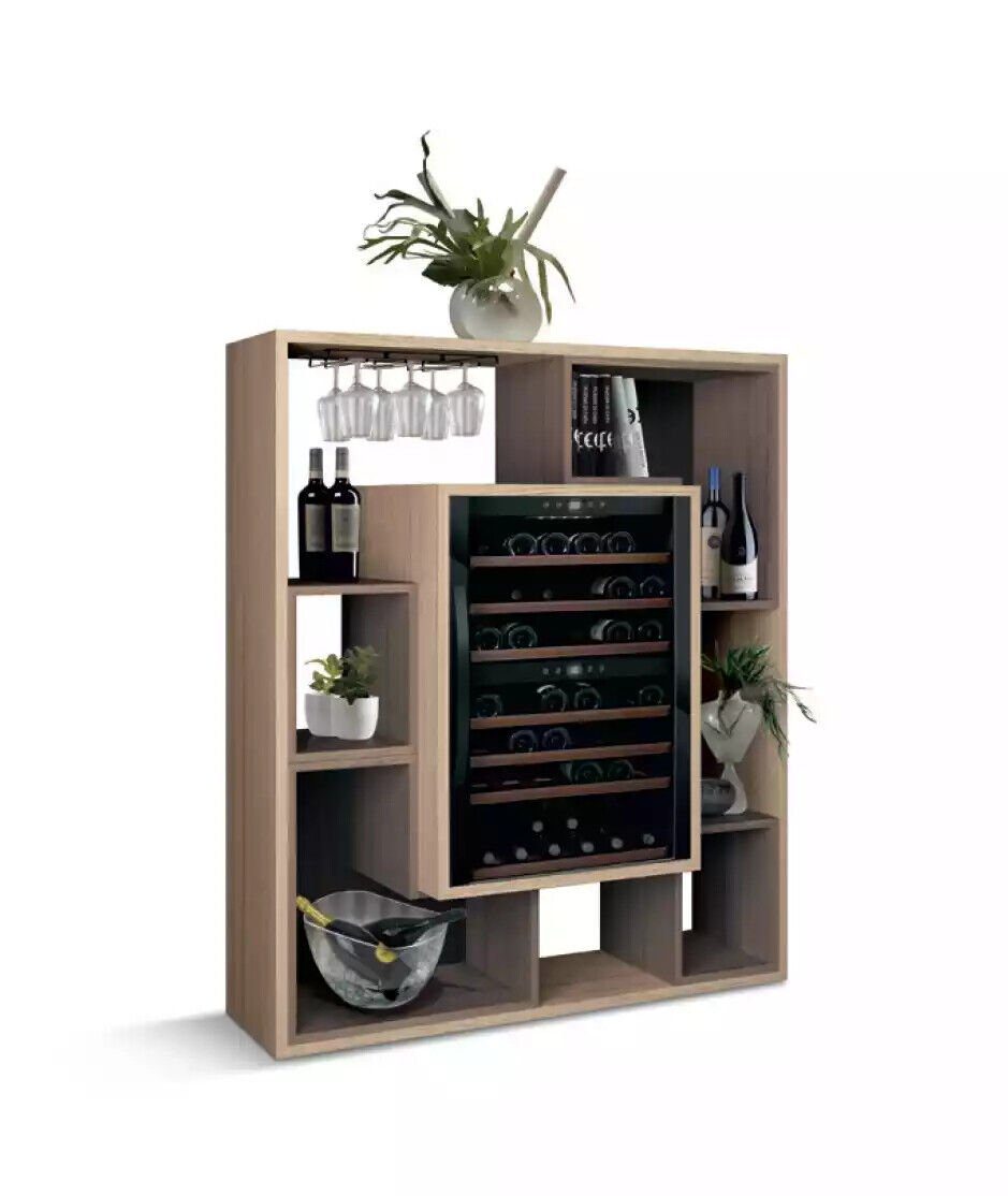 JVmoebel Barschrank Barschrank Weinschrank Barschrank Hausbar Holz Wohnzimmer neu Made in Italy