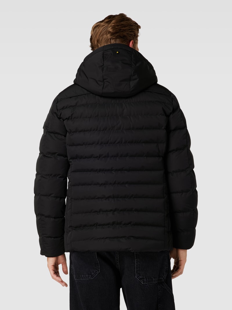 Funktionsjacke mit Zweiwege-Reißverschluss Modell 'CARMENERE' in schwarz