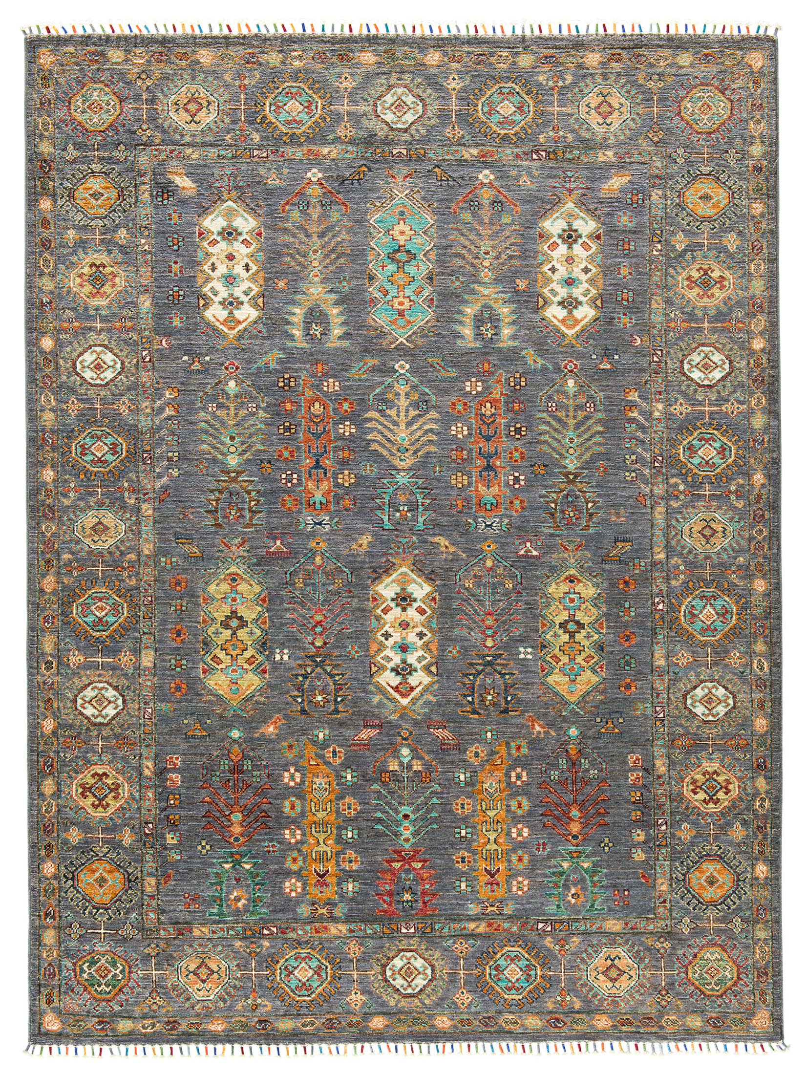 Kazak Ghazni ca. 156 x 210 cm, Unikat / Einzelstück