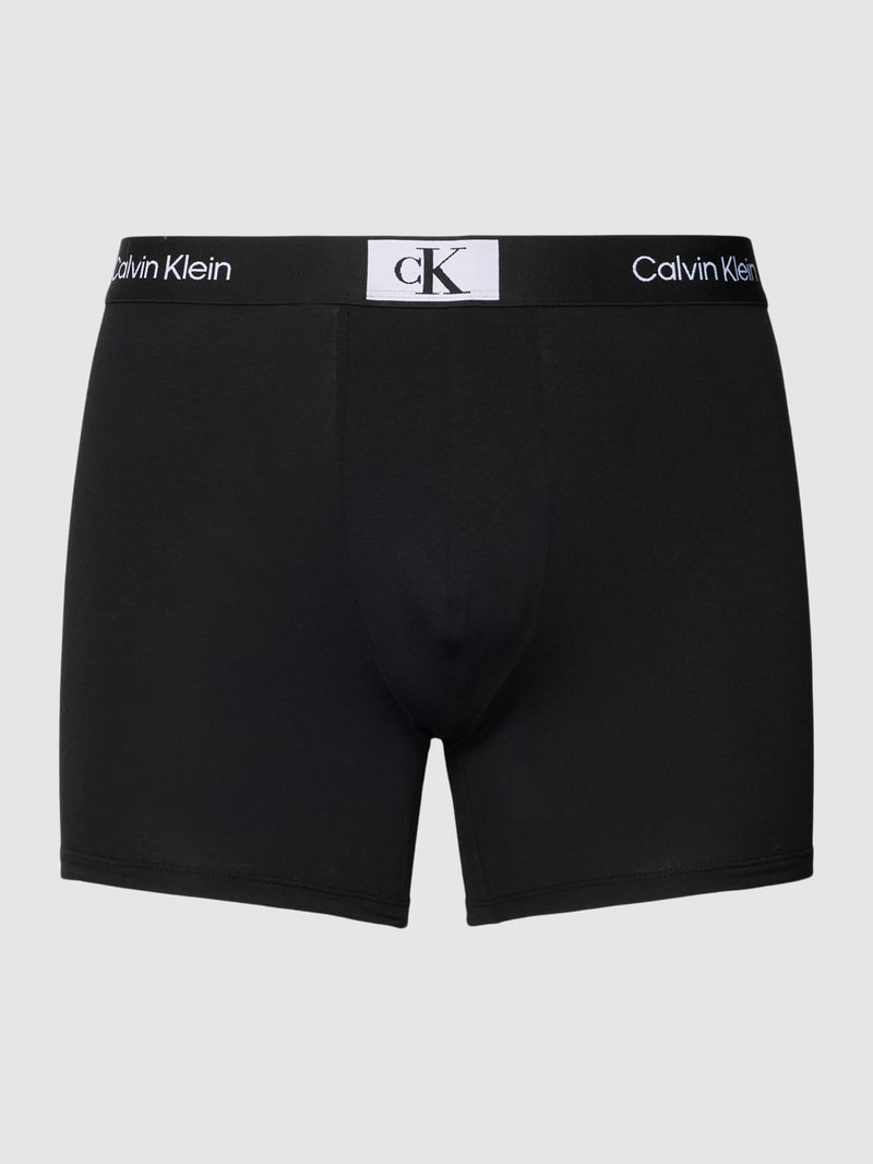 Trunks mit Label-Detail in schwarz