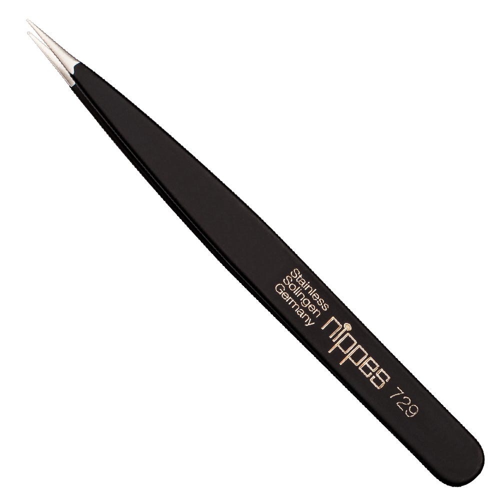 Nippes 729 Kosmetikpinzette Spitz 9,5cm