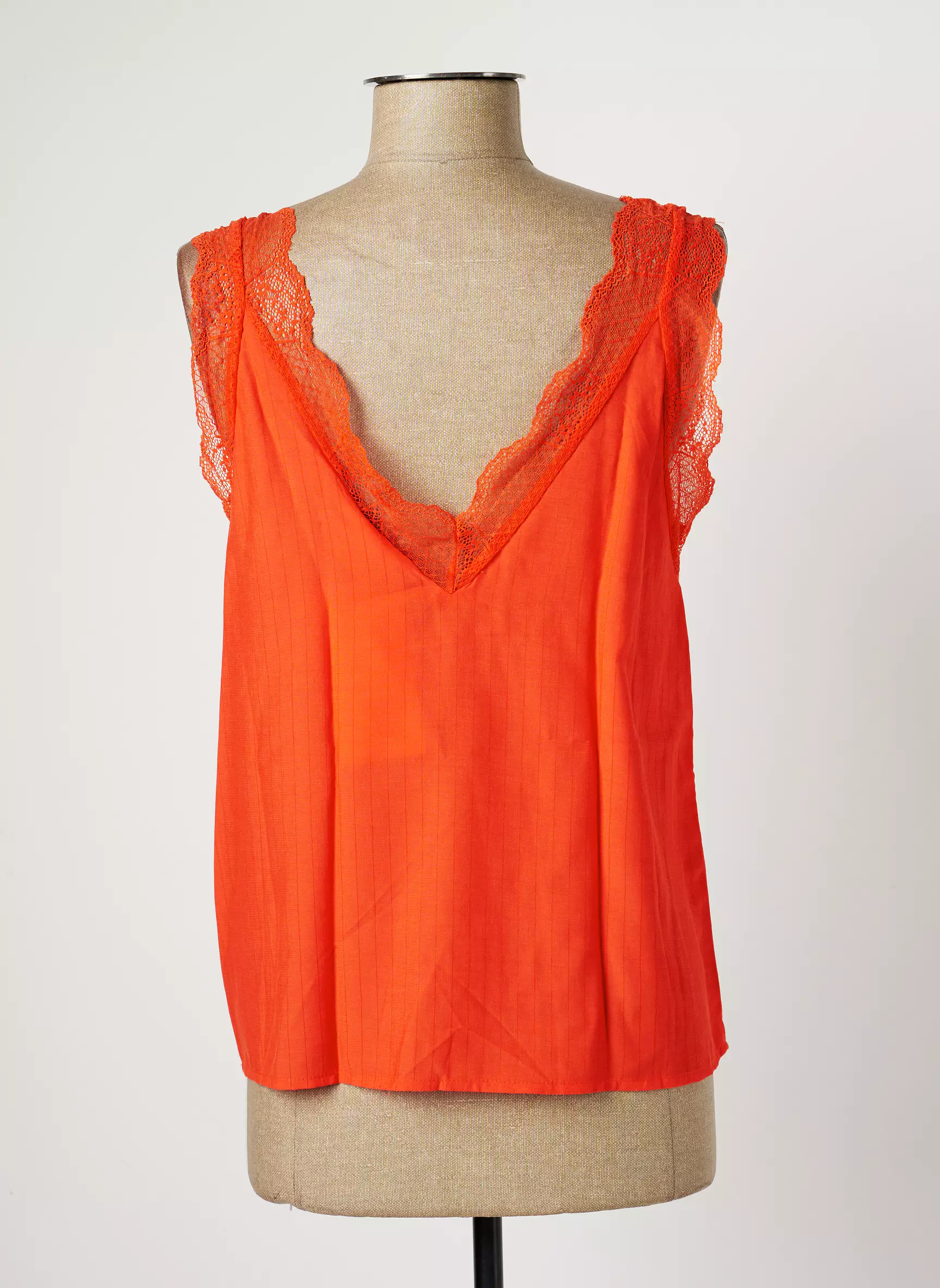 Kaffe Debardeurs Femme couleur orange