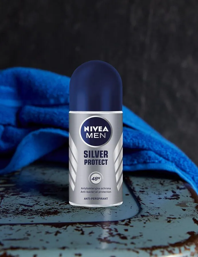 Nivea dezodorantas rutulinis dezodorantas „Silver Protect“