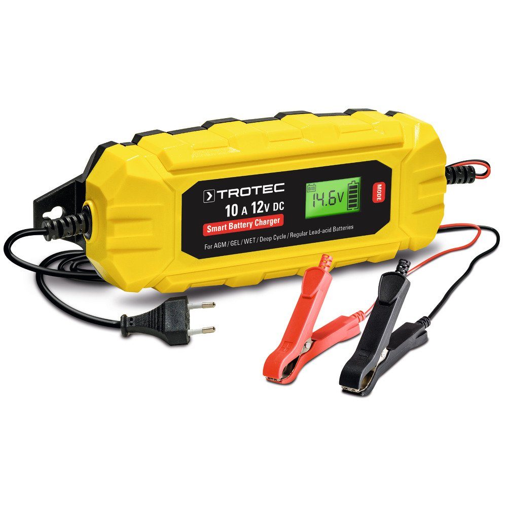 TROTEC PBCS 10A, Universal-Ladegerät Autobatterie-Ladegerät (Winterlademodus)