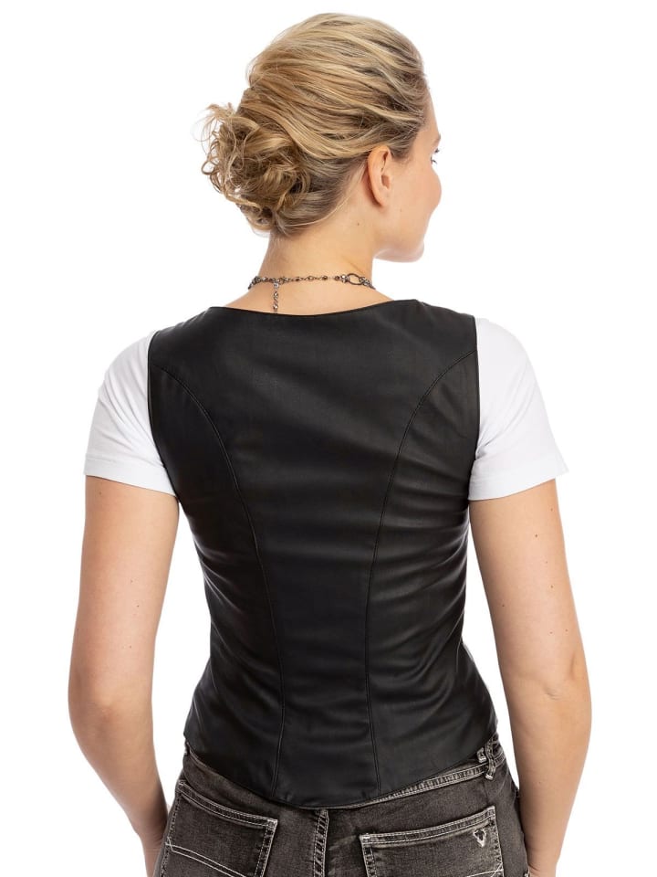 Gipfelstürmer Mieder 453003-3139-70 in schwarz günstig kaufen