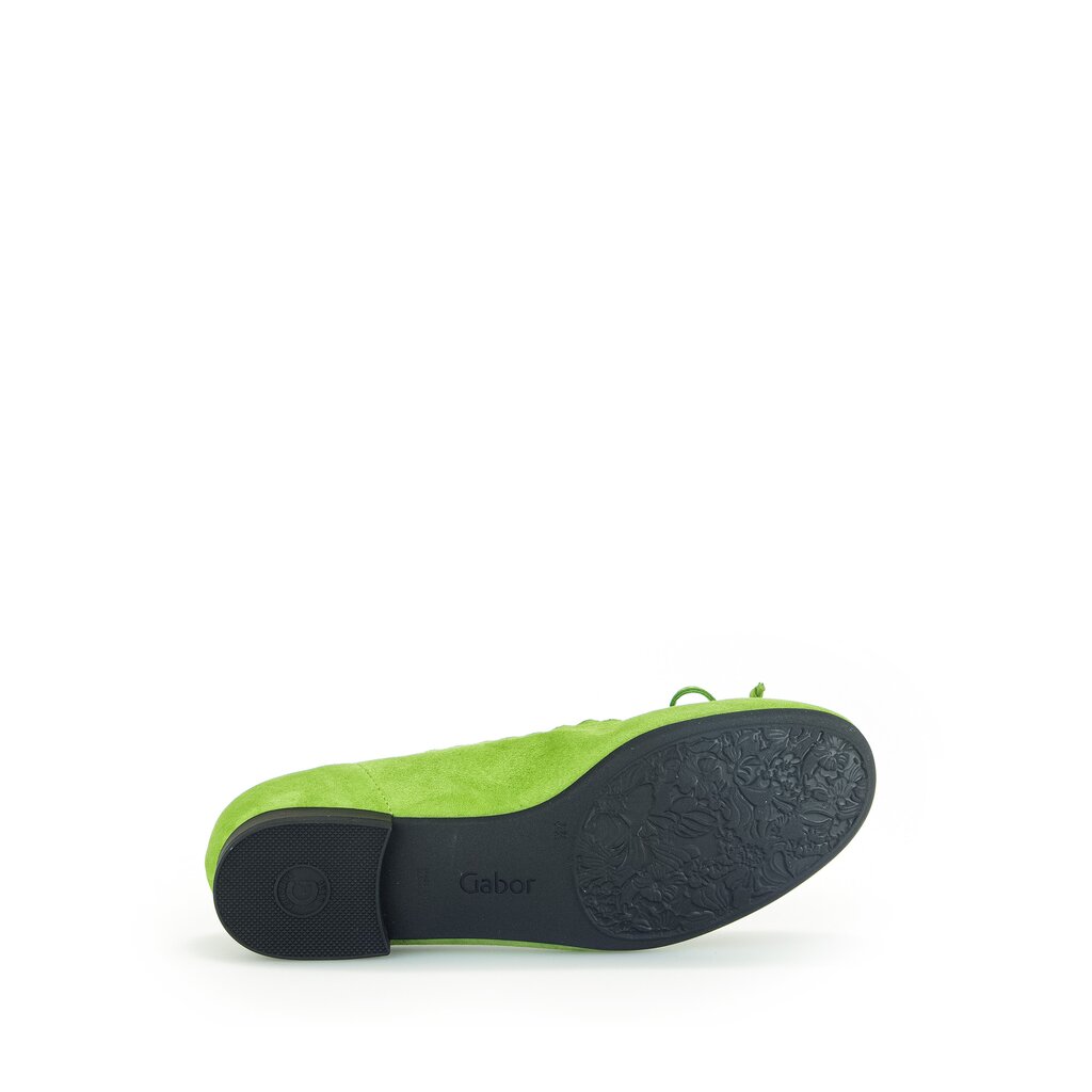 Gabor comfort Eleganter Ballerina grün