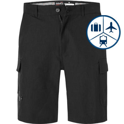 dubarry, Cargoshorts, Mikrofaser wasserabweisend, anthrazit