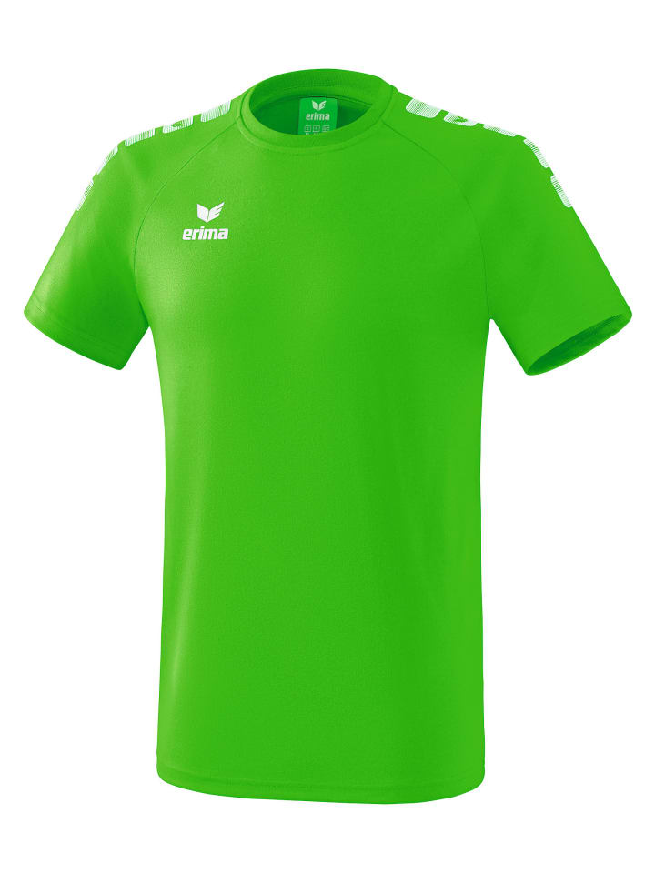 erima Essential 5-C T-Shirt in green/weiss günstig kaufen