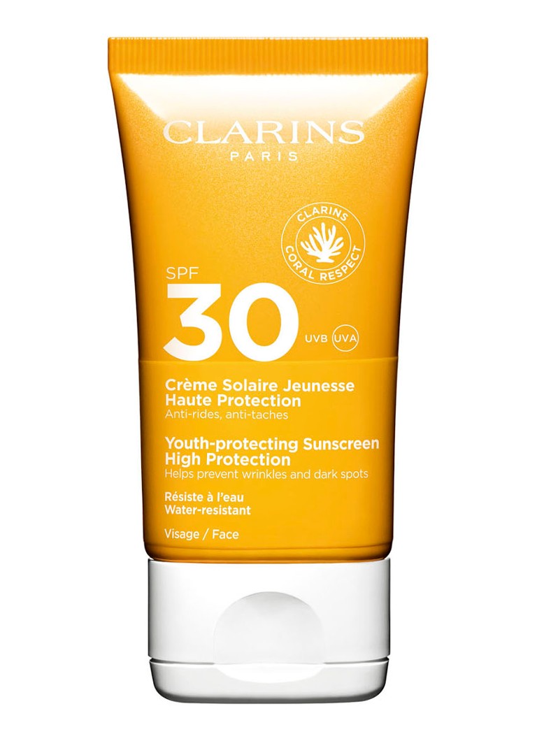 Clarins Youth-Protecting Sunscreen High Protection SPF 30 - aurinkovoide kasvoille