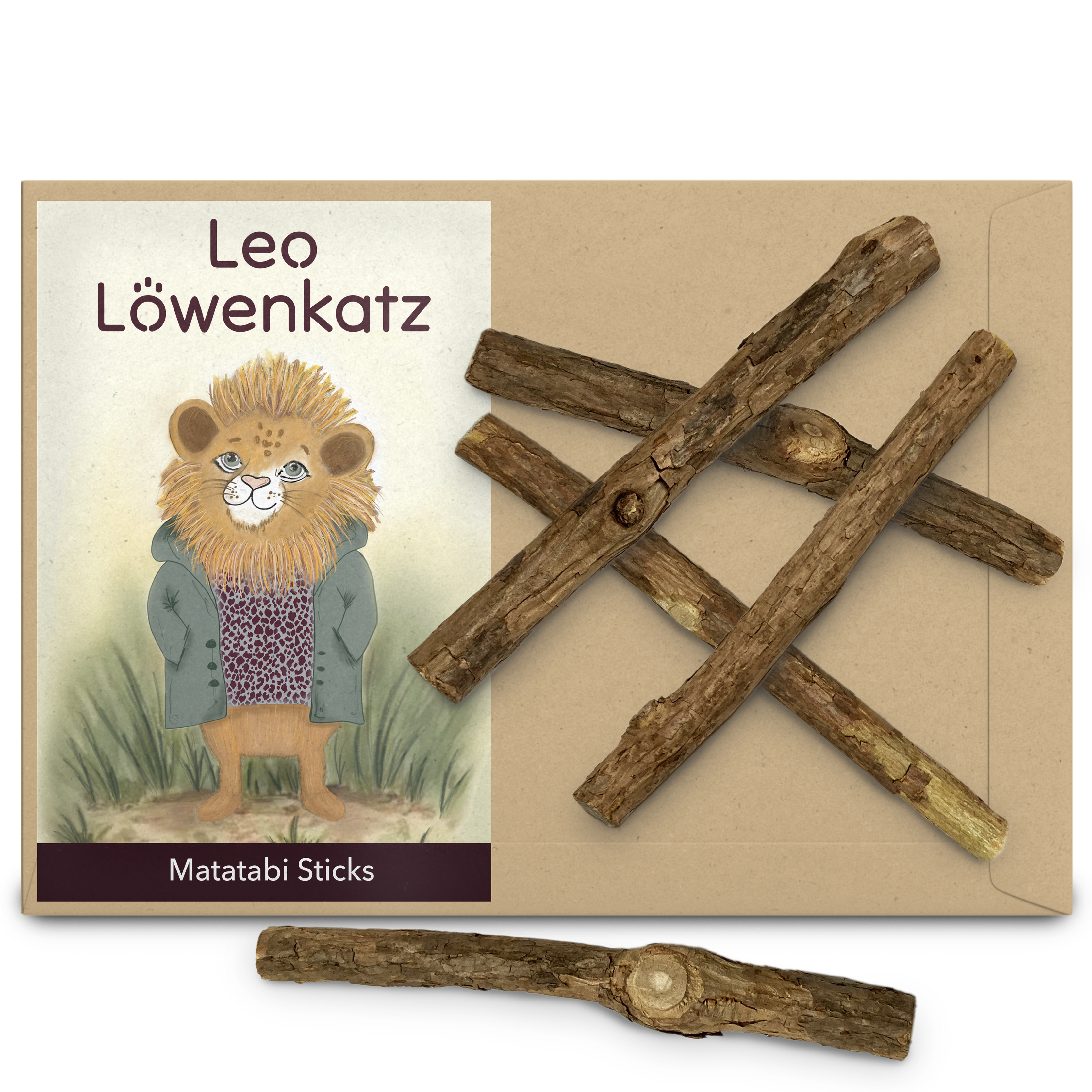 LEO LÖWENKATZ weiteres Katzenspielzeug LEO LÖWENKATZ 5 Matatabi Sticks. Rein natürlich von der Silberrebe (Silvervine)
