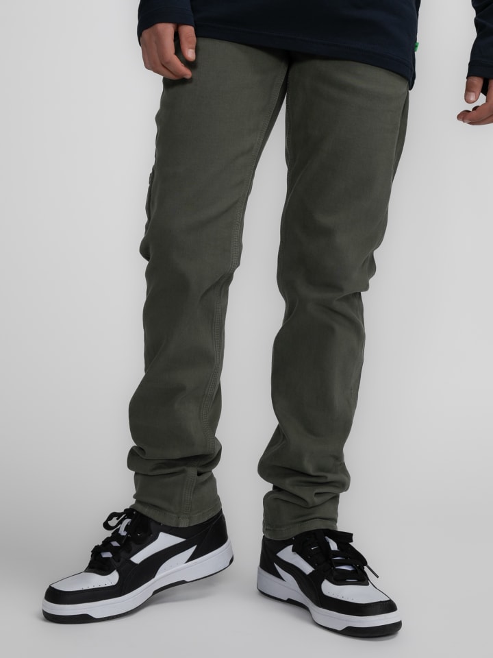 Petrol Industries Rockwell Carpenter Regular Tapered Fit Jeans Chitina in Grün günstig kaufen