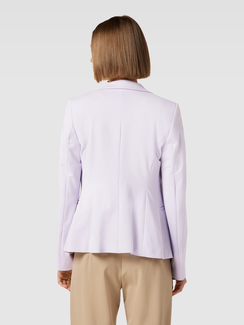 Blazer mit Knopfverschluss in lila
