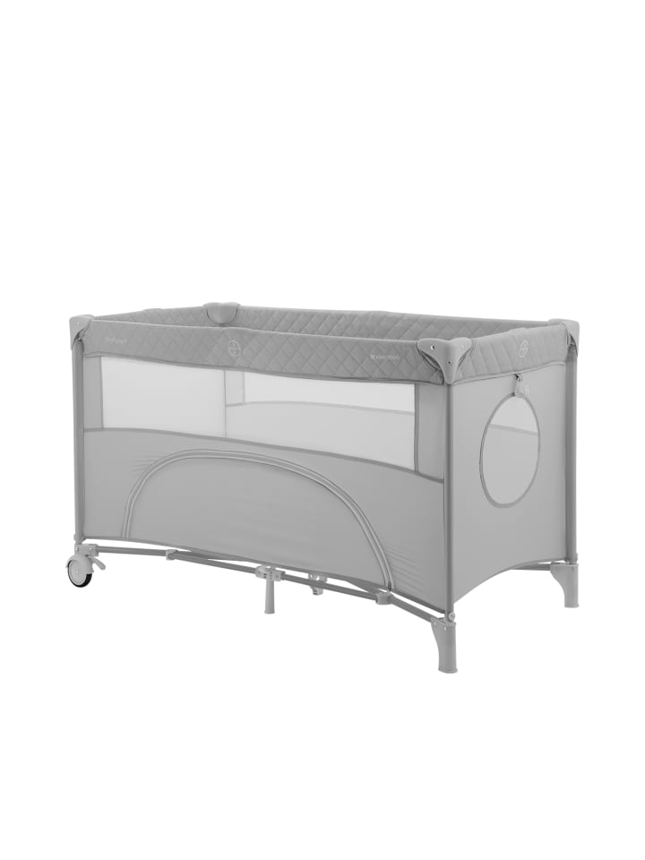 Kikkaboo Reisebett Nighty Night in grau günstig kaufen 60x120 cm