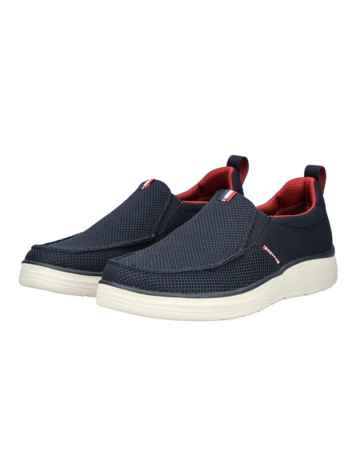 Bugatti Slipper in Dunkelblau günstig kaufen