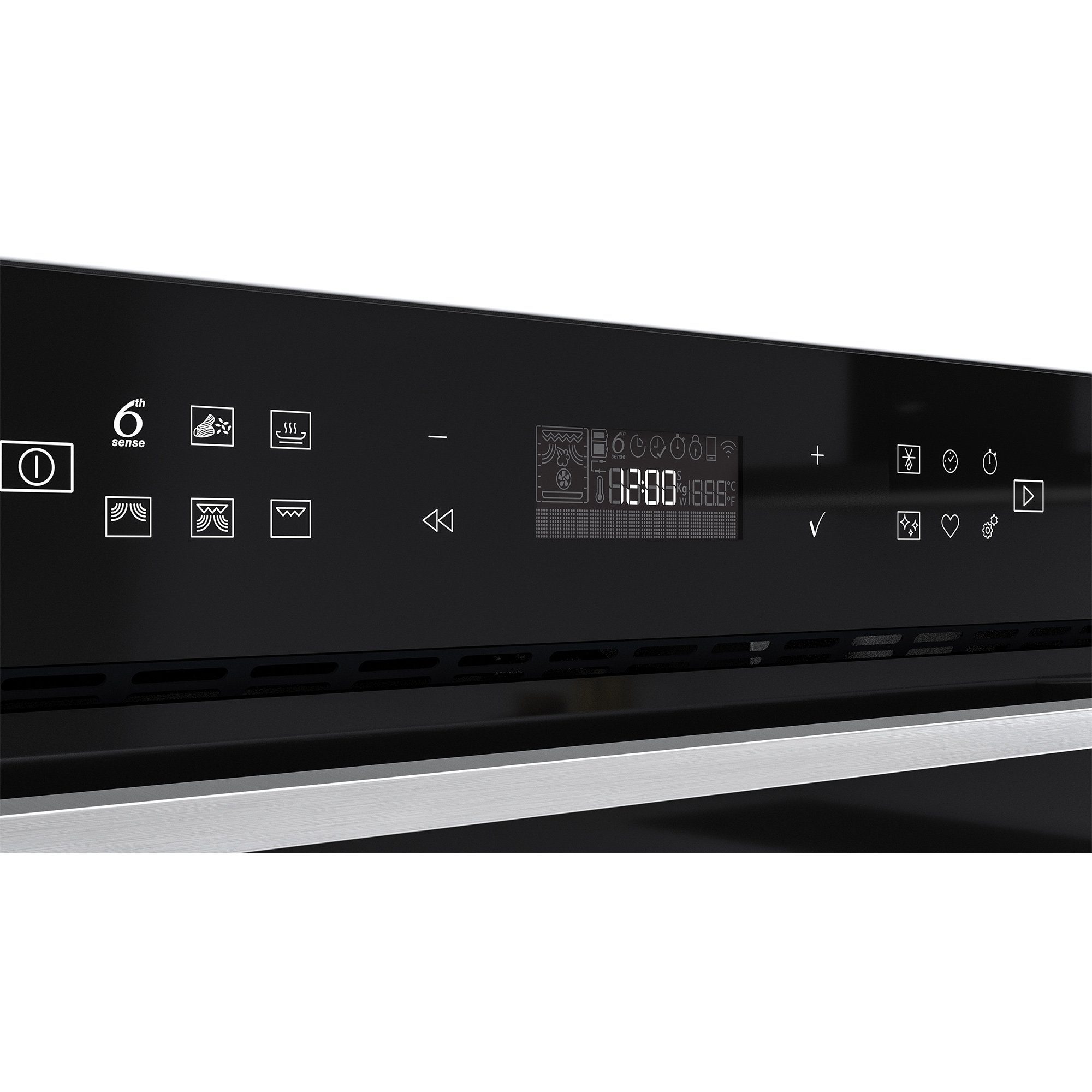Whirlpool Einbau-Mikrowelle W7 MD440 NB, Mikrowelle, Quarz-Grill, Jet-Defrost, 31,00 l, Crisp-Funktion, AutoClean-Programm, Grill 800 Watt, Dampfgarfunktion