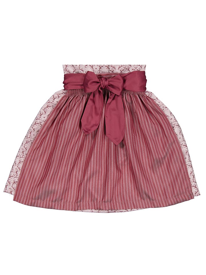 Turi Landhaus Dirndl in Rot/ Weiß günstig kaufen