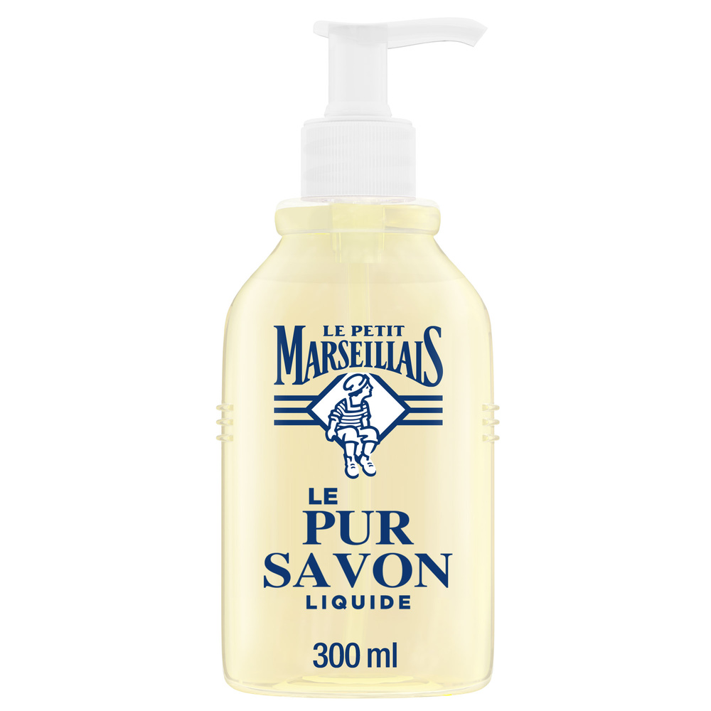 le petit marseillais Savon Liquide Pur Savon - Pompe 300 ml Savon