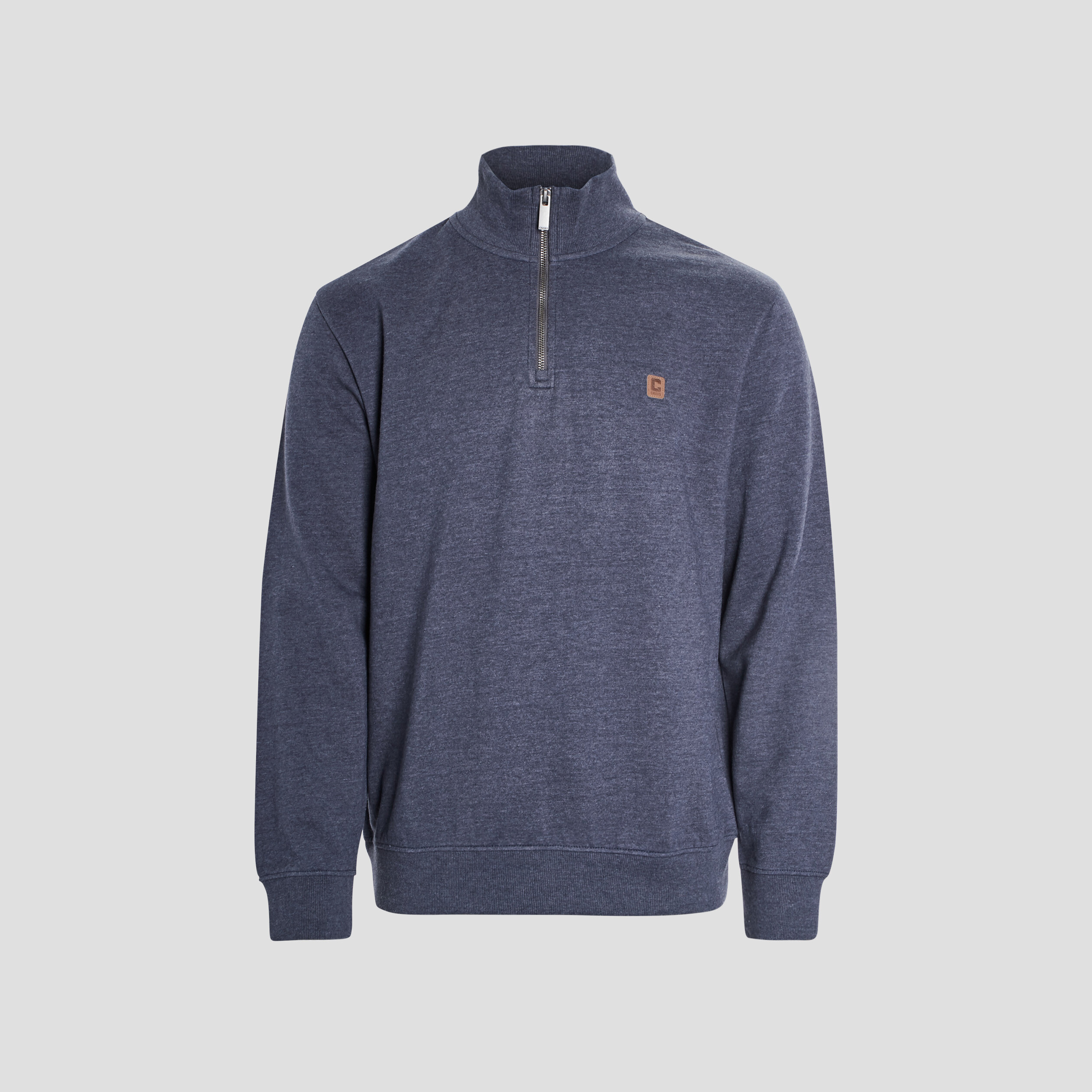 Sweat à col montant Creeks bleu marine homme | La Halle