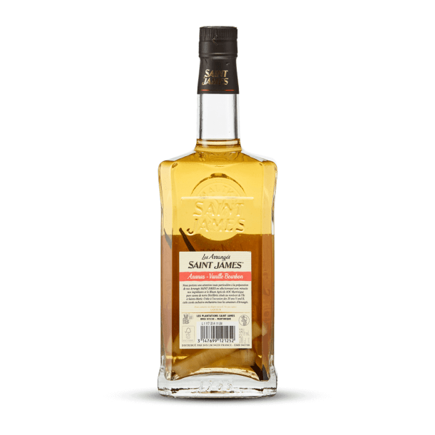 Saint James Arrangé Ananas Vanille Bourbon 20 Ans V And B 35%