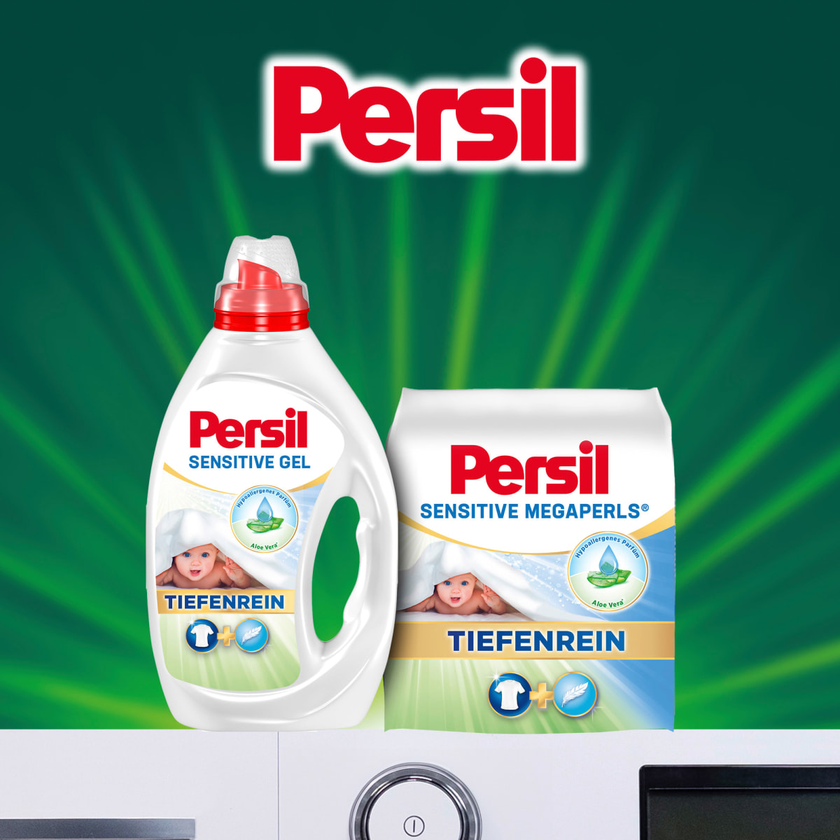 Vollwaschmittel Sensitive Megaperls, 23 Wl