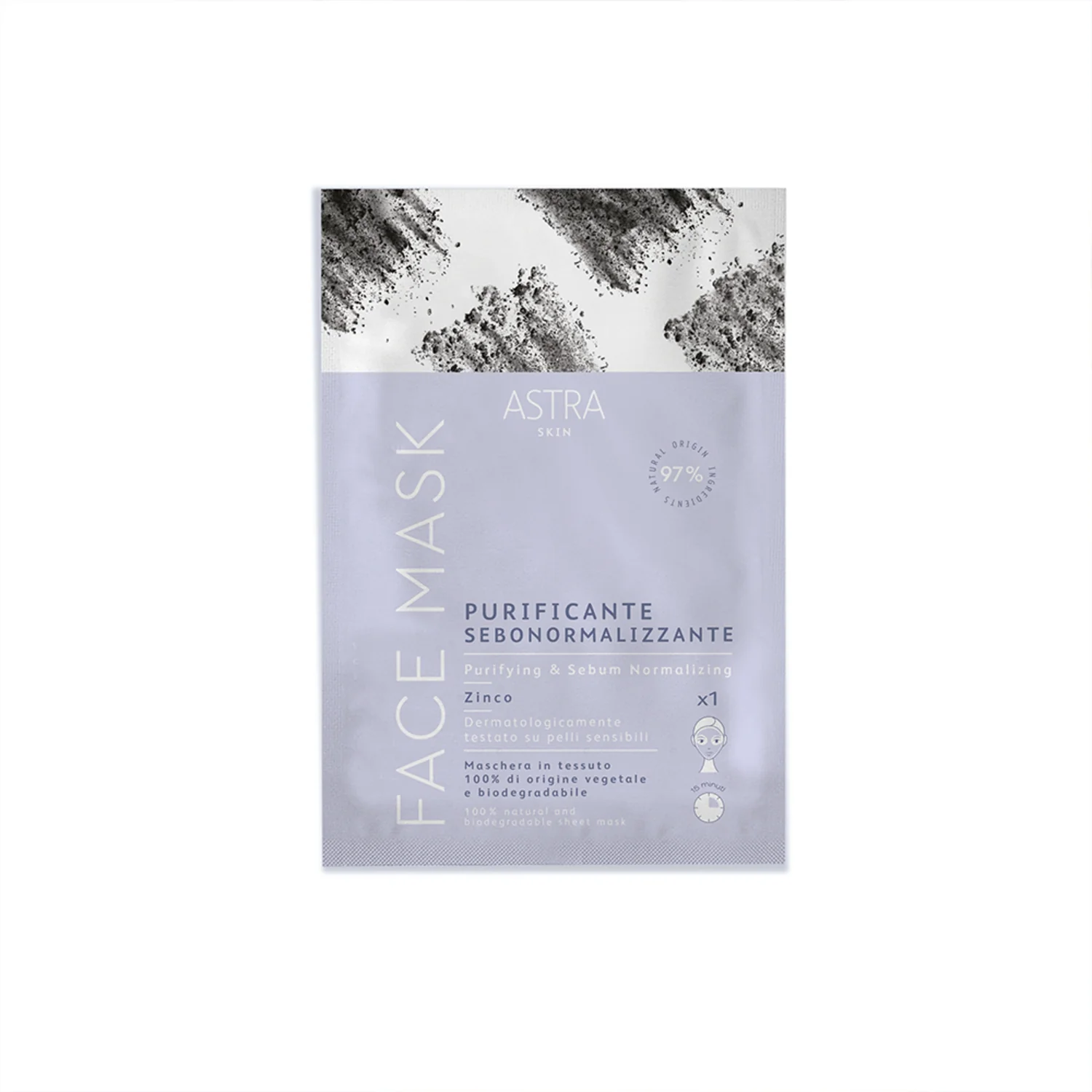 Astra Skin FACE MASK PURIFICANTE SEBONORMALIZZANTE - Maschera Purificante viso