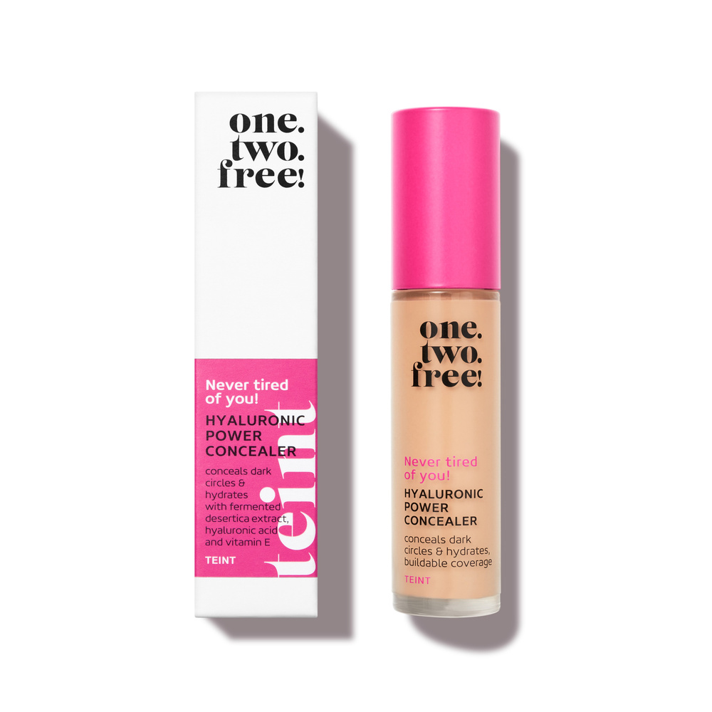 one.two.free! Hyaluronic Power Concealer Correcteur