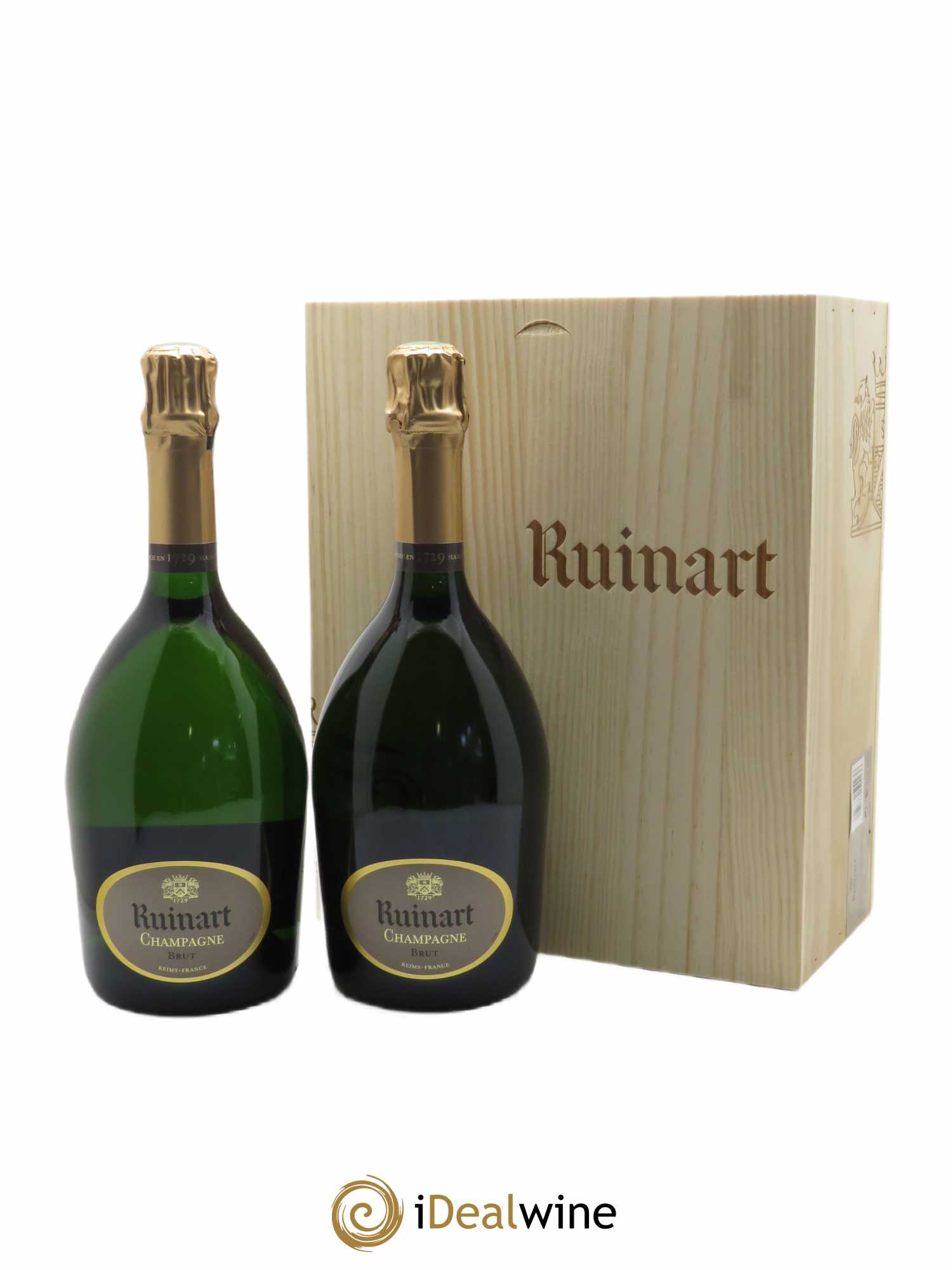 Caisse Duo de R de Ruinart Ruinart   - Lot de 1 Bouteille