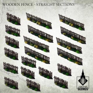 Poland 1939 Wooden Fence Straight Sections