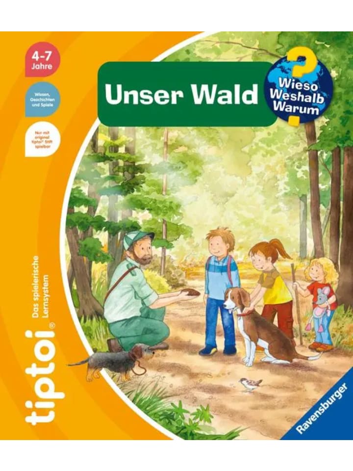 Ravensburger tiptoi® Wieso? Weshalb? Warum? - Unser Wald günstig kaufen onesize
