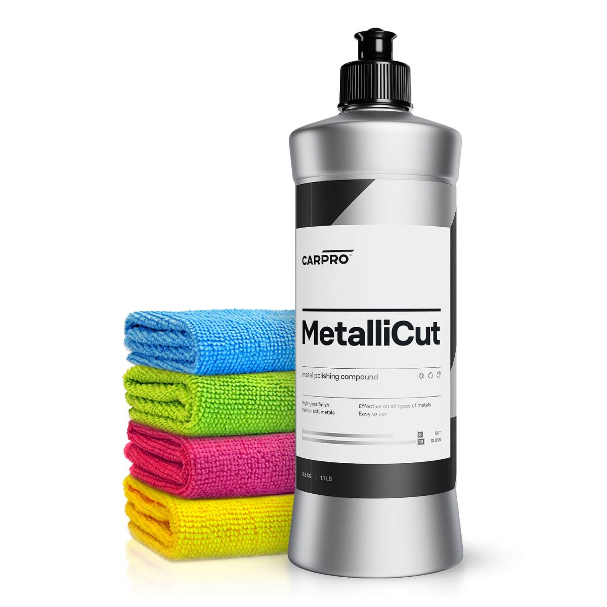 CarPro Politur Set Metallicut | Metallpolitur 500g