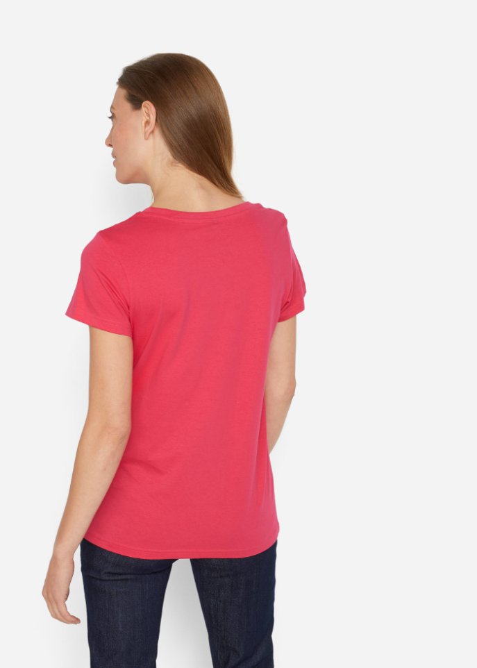 Rundhals-Shirt, Kurzarm (5er Pack)