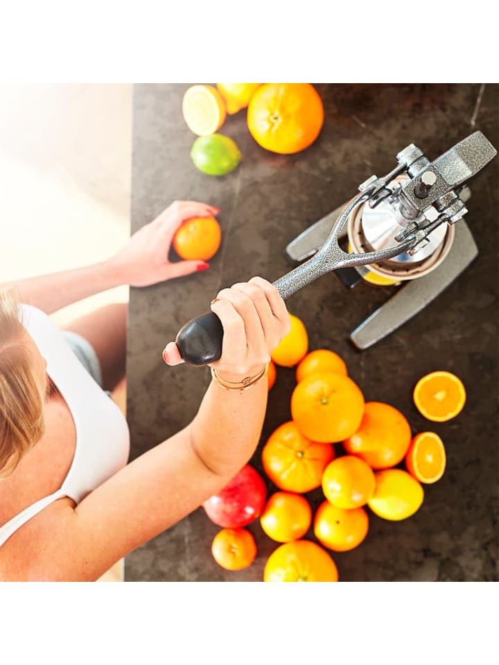 Lumaland Saftpresse Edelstahl Große Presse Zitruspresse Frucht Saftmaschine günstig kaufen onesize