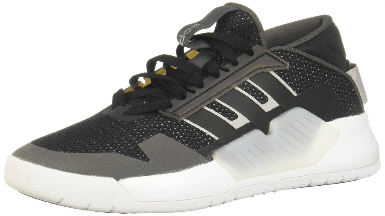 ADIDAS Freizeit Schnürer schwarz