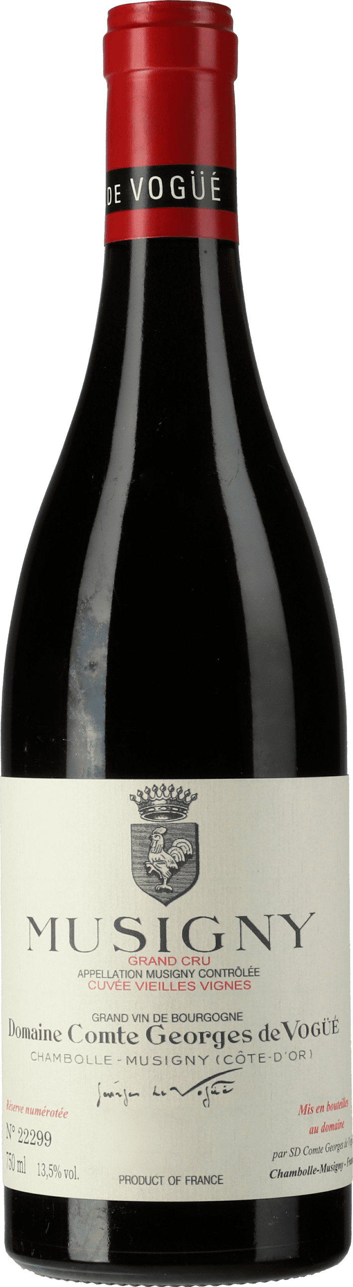 Comte Georges de Vogue: Musigny Vieilles Vignes Grand Cru 2018