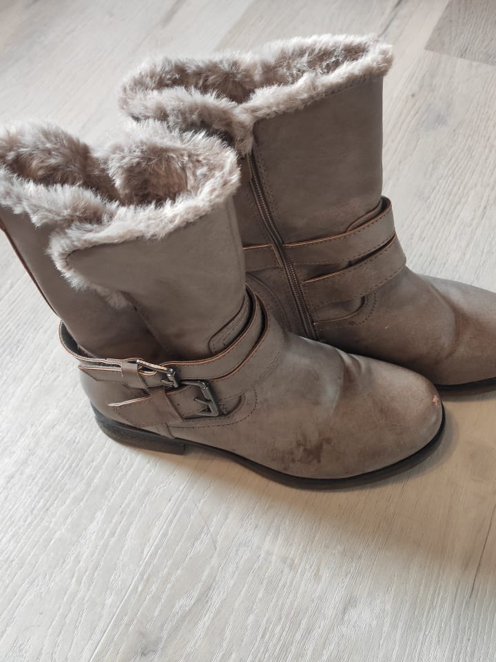 Sixth Sens Winterboots in Khaki günstig kaufen 38