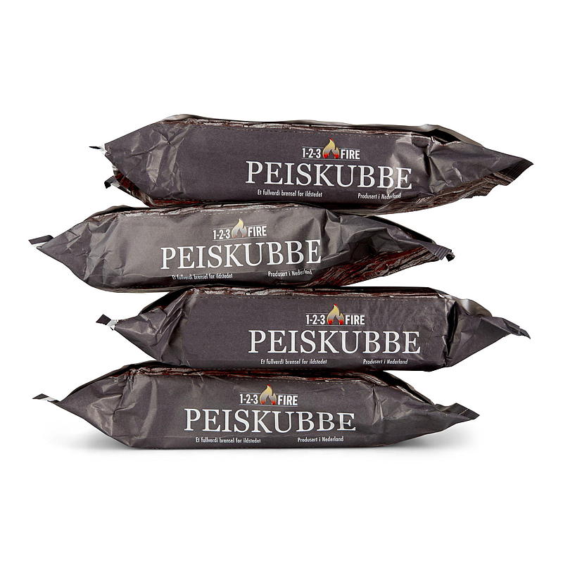 1-2-3 Fire Peiskubber 4-pk 1-2-3 Fire