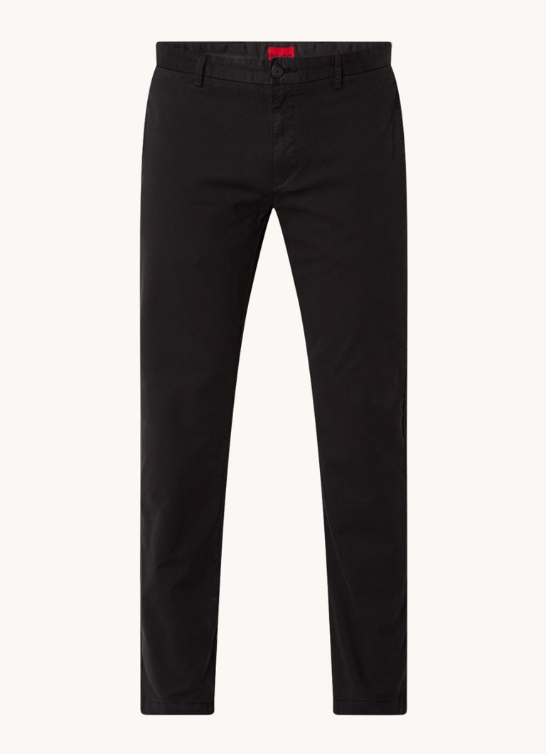 Pantaloni chino HUGO BOSS David Slim Fit cu talpă elastică