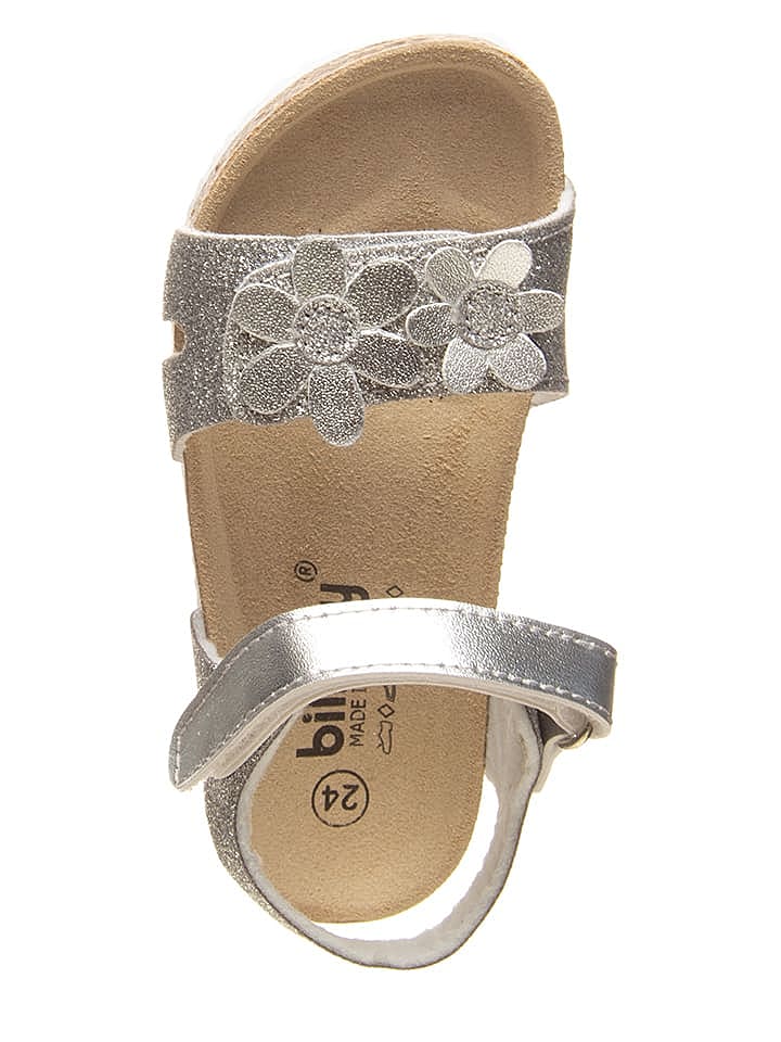 billowy Sandalen in Silber günstig kaufen 35