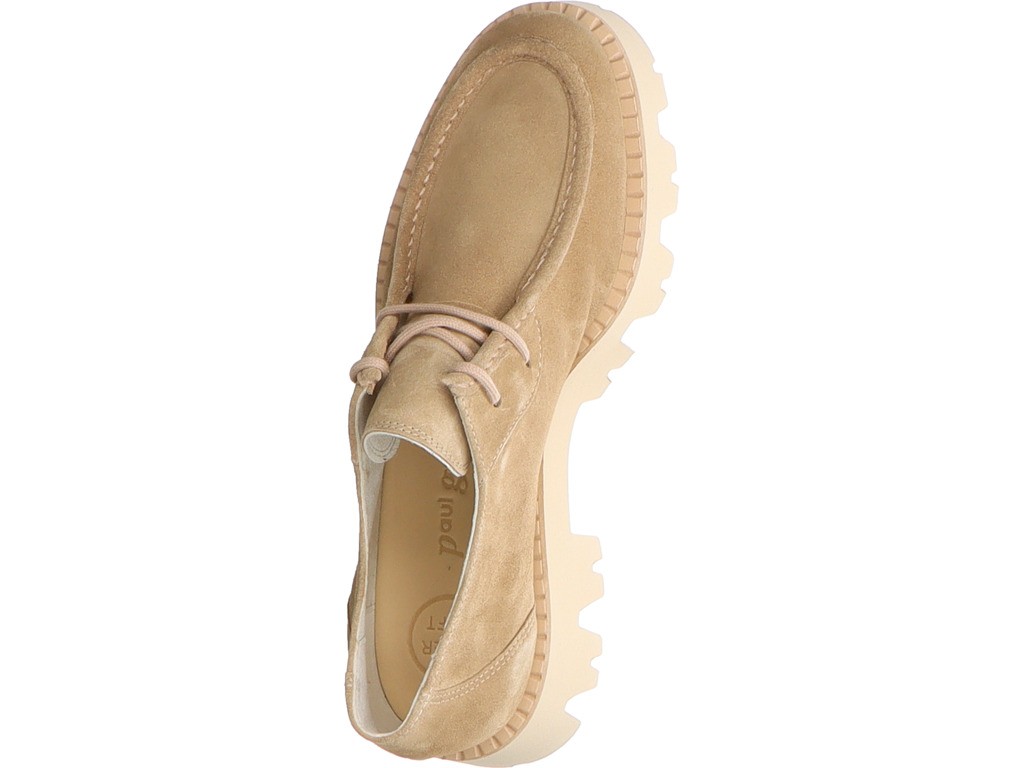PAUL GREEN Freizeit Schnürer beige