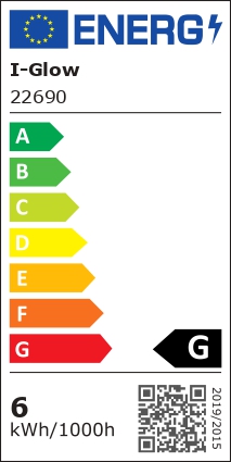 I-Glow LED-Leuchtmittel, Kerze E14 - 8er-Set
