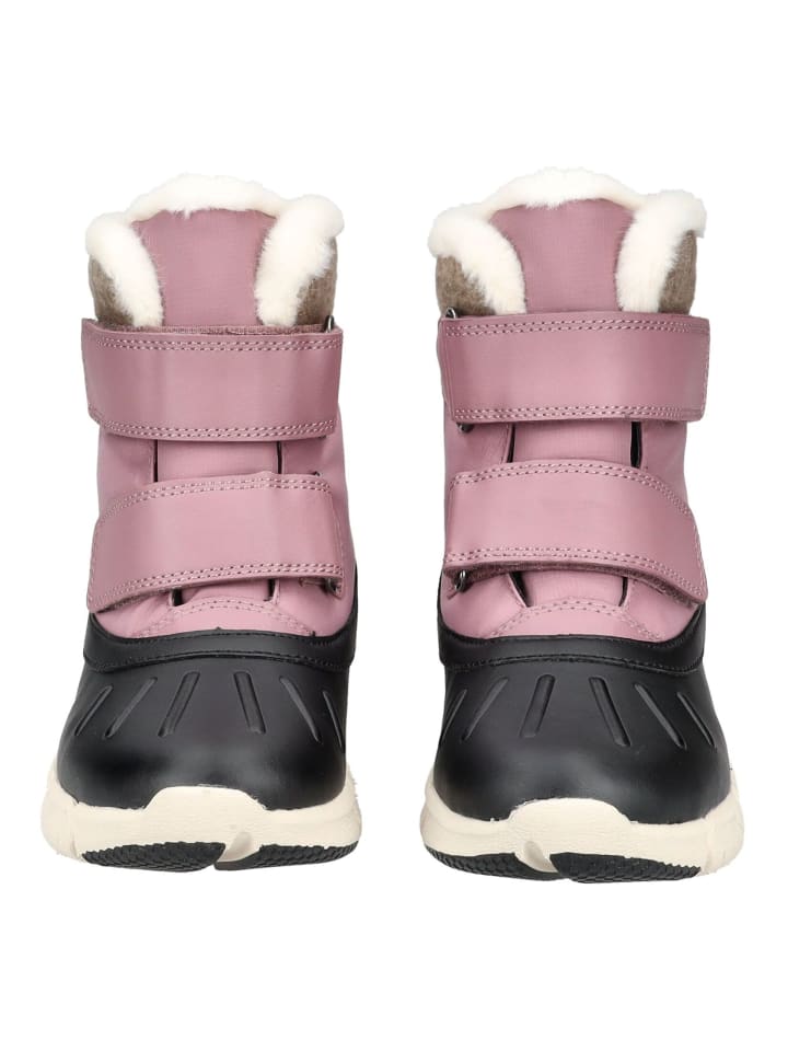 Geox Stiefelette in Schwarz/Rosa günstig kaufen