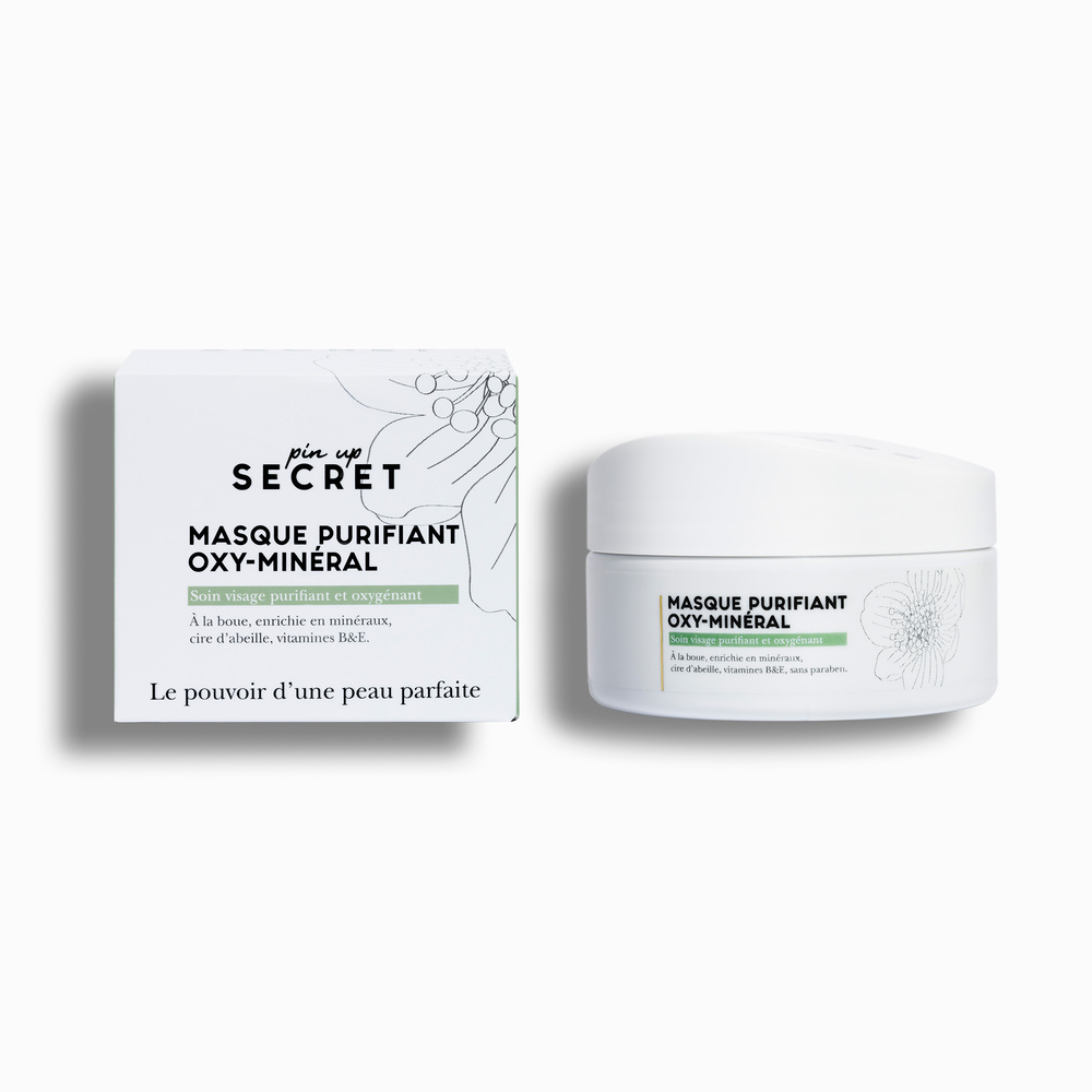 pin up secret MASQUE OXY MINERAL soin visage