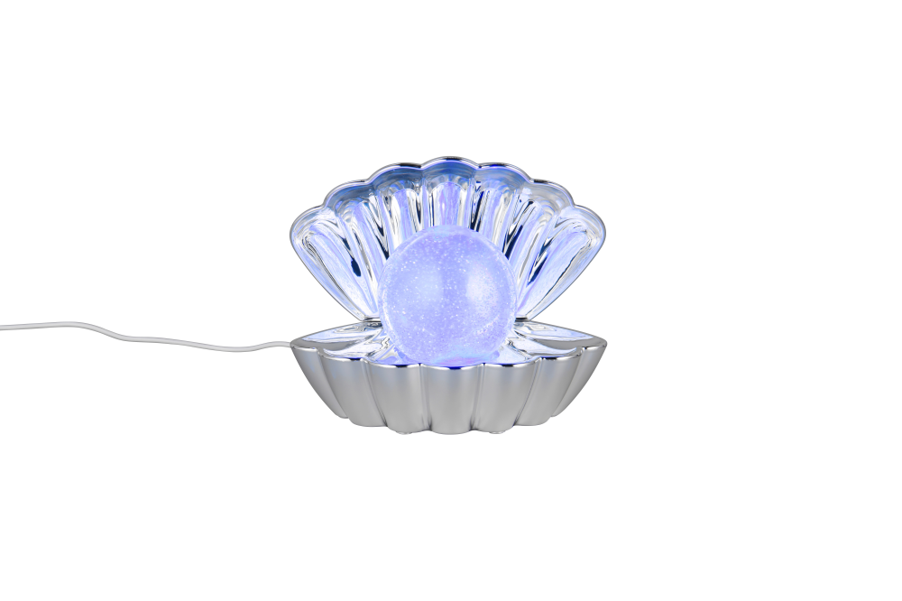 Tischleuchte Shelly chrom