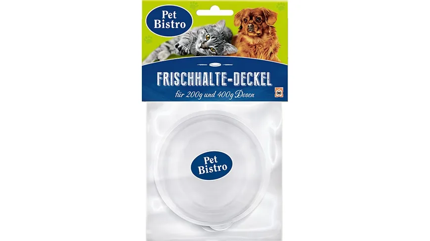 Pet Bistro Frischhaltedeckel für Hunde und Katzen