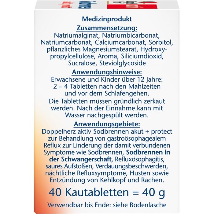 Sodbrennen akut + protect