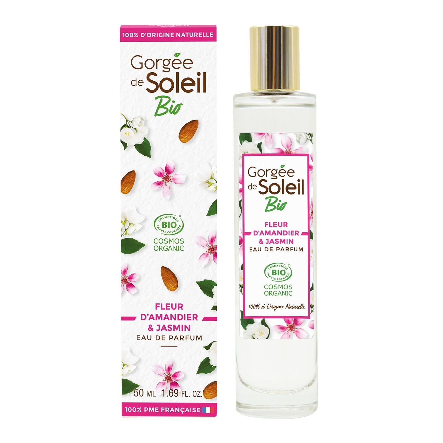 Záblesk slunce s mandlovým květem a jasmínem - certifikováno COSMOS ORGANIC