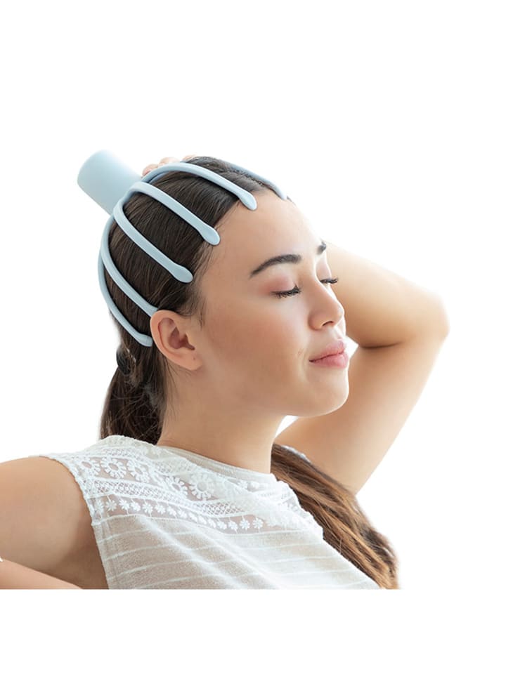 InnovaGoods Kopfmassagegerät in Hellblau günstig kaufen onesize