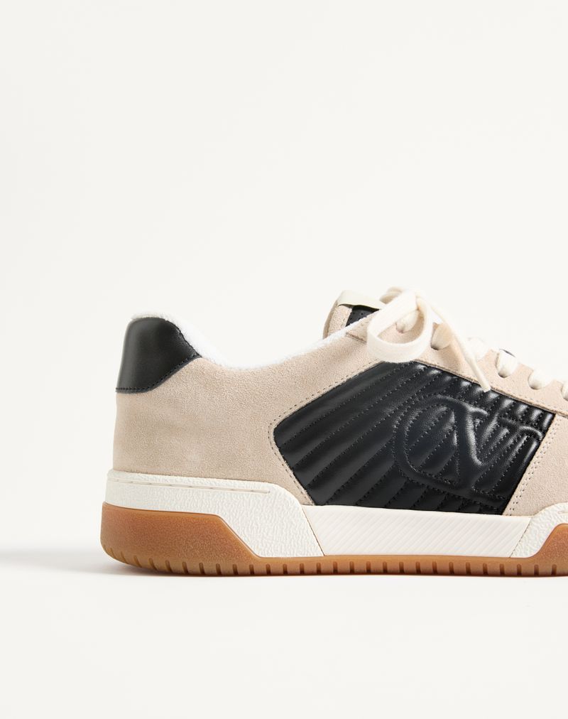 Baskets Sparry en cuir Crust et Nappa