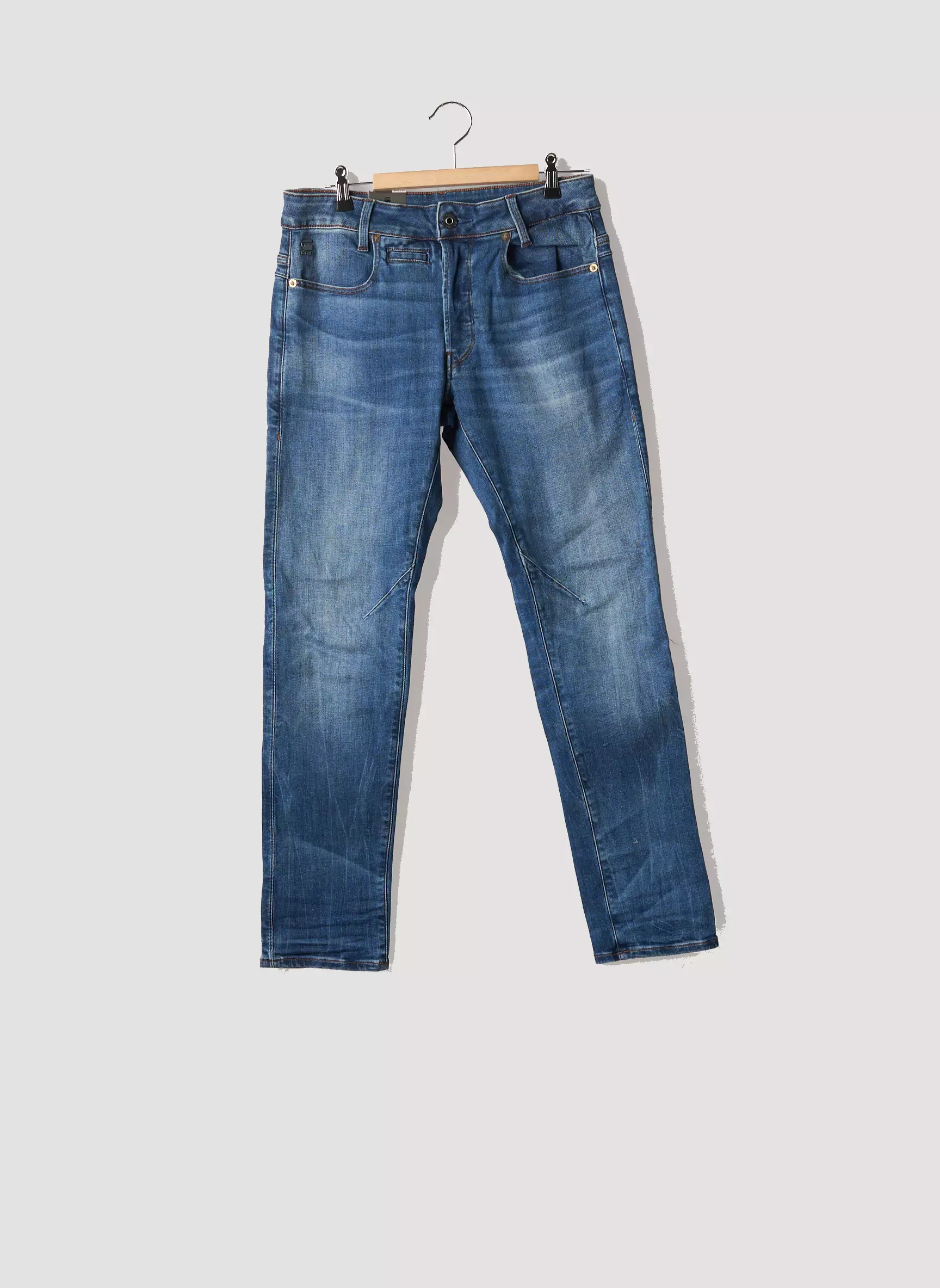 Raw 7 Jeans Coupe Slim Homme couleur bleu